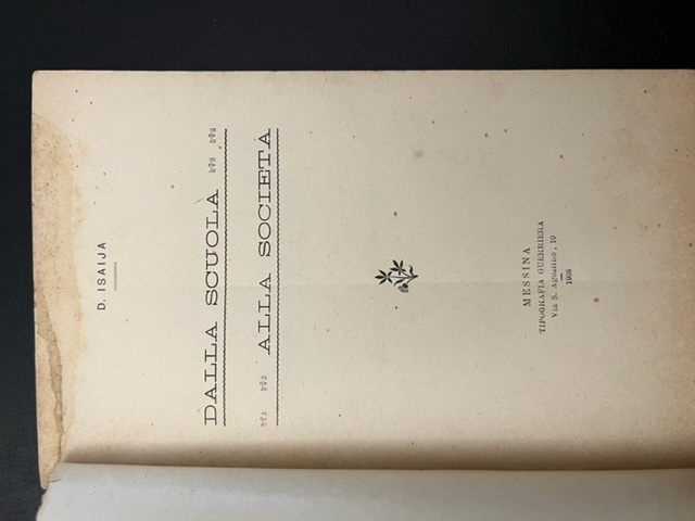 Dalla scuola alla società